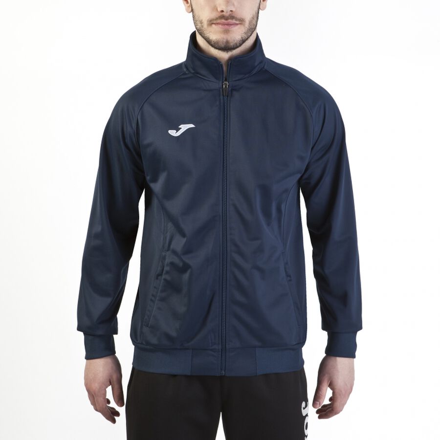 Trainingsjacke mit Reißverschluß